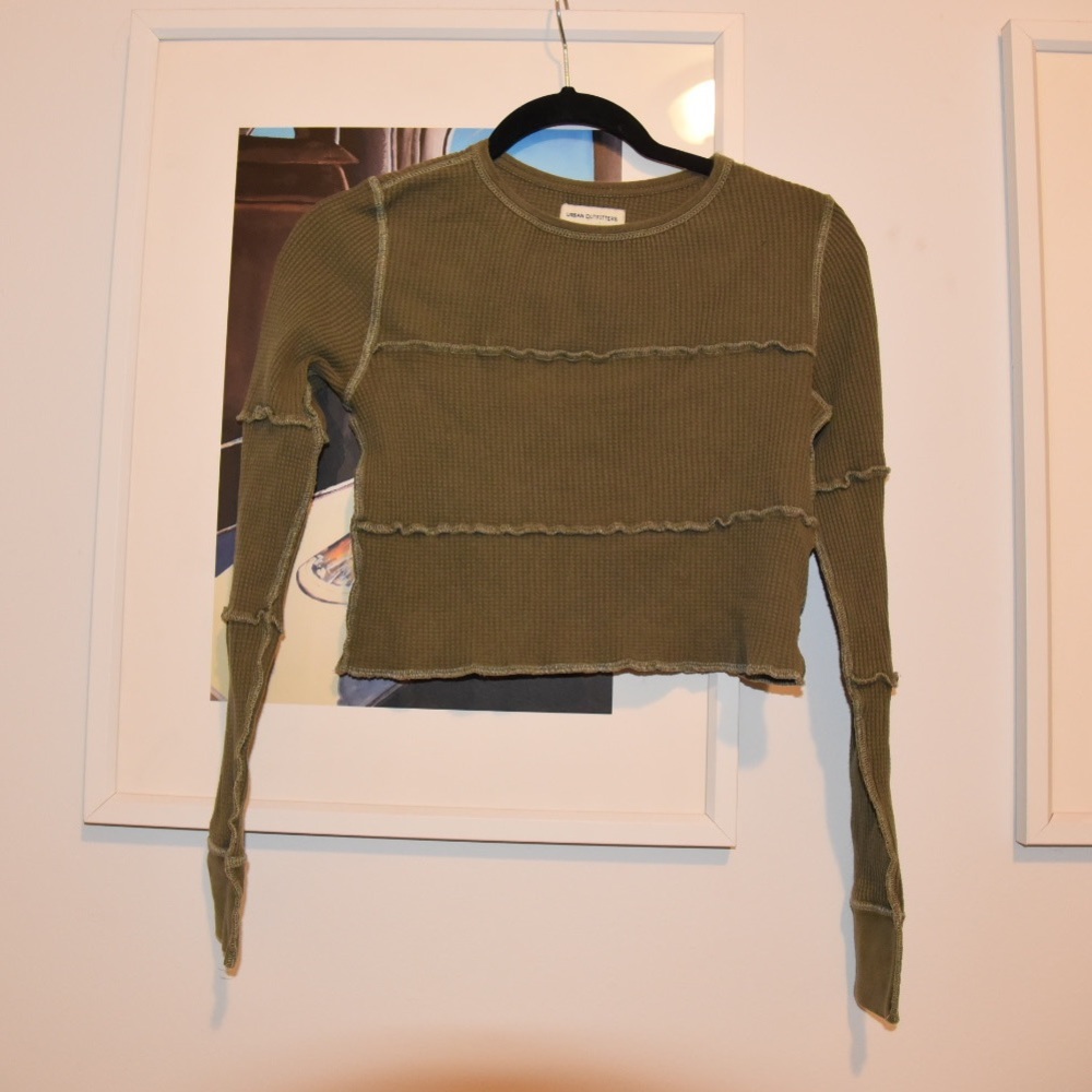 Urban Outffiters Green Long Sleeve